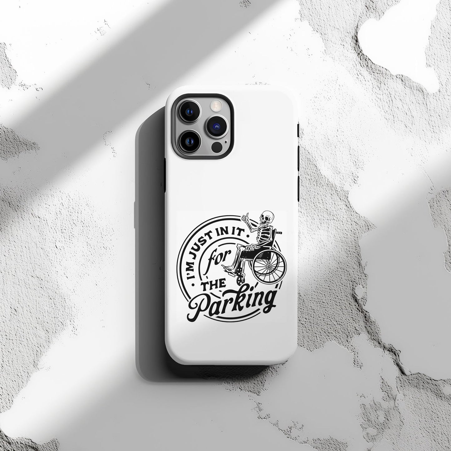 I'm Just In It For The Parking Magsafe iPhone Tough Case - Techy Treasures -