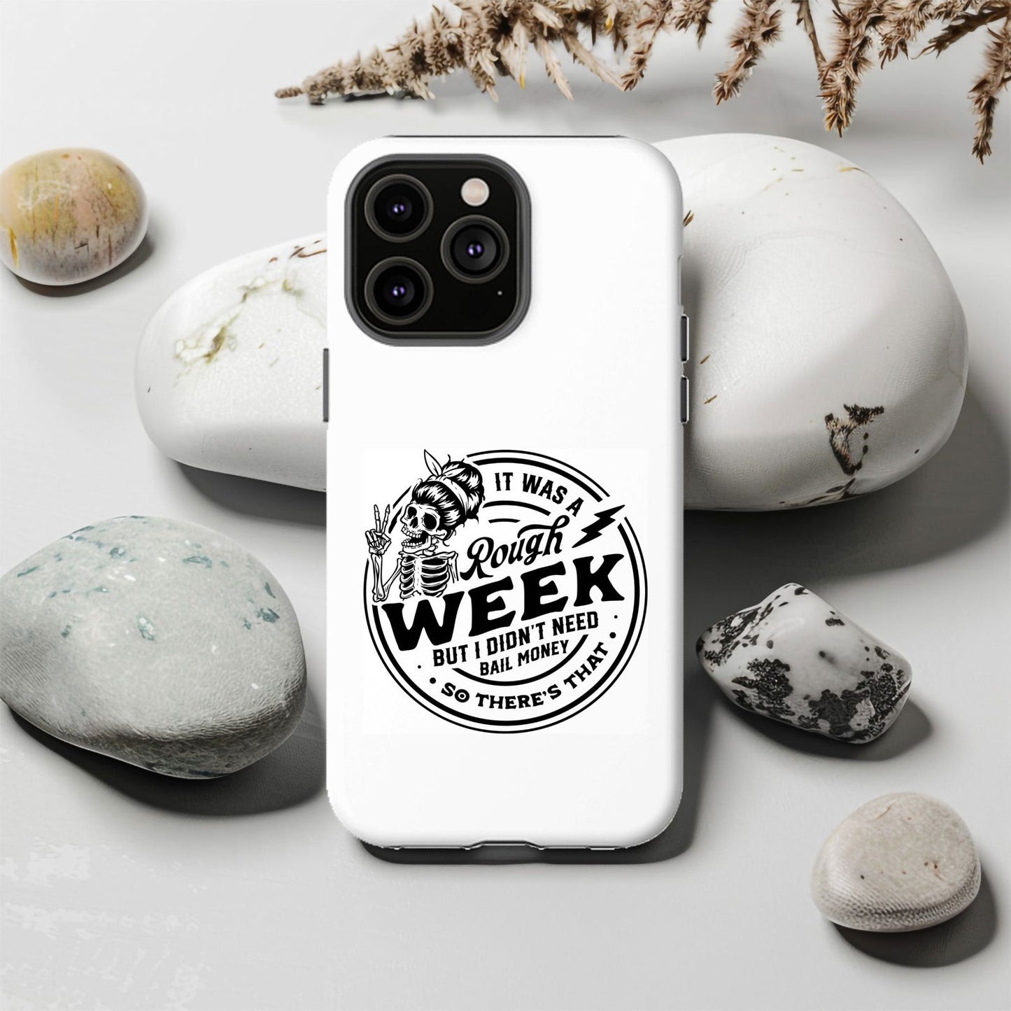 It Was A Rough Week But I Didn't Need Bail Money Magsafe iPhone Tough Case - Techy Treasures -