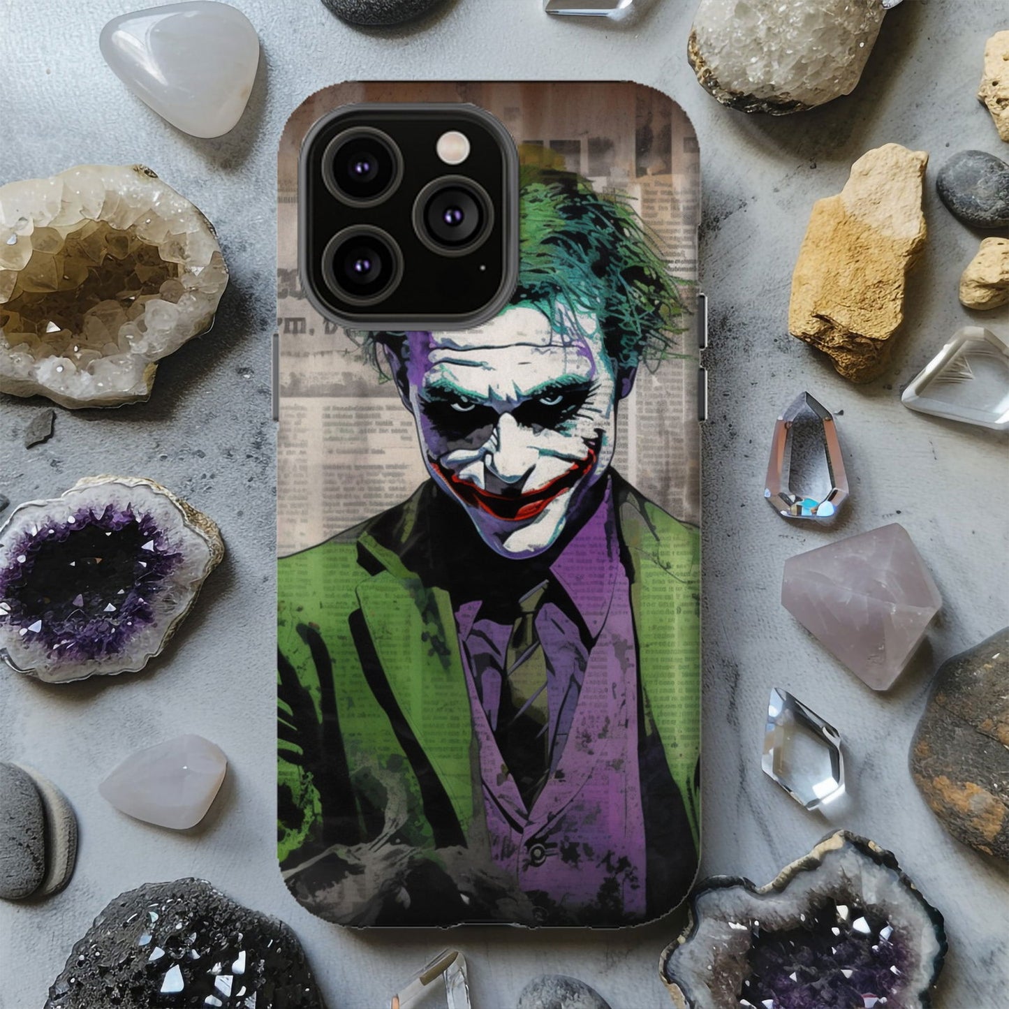 Joker Clown Prince of Crime Magsafe Tough Phone Case - Techy Treasures -