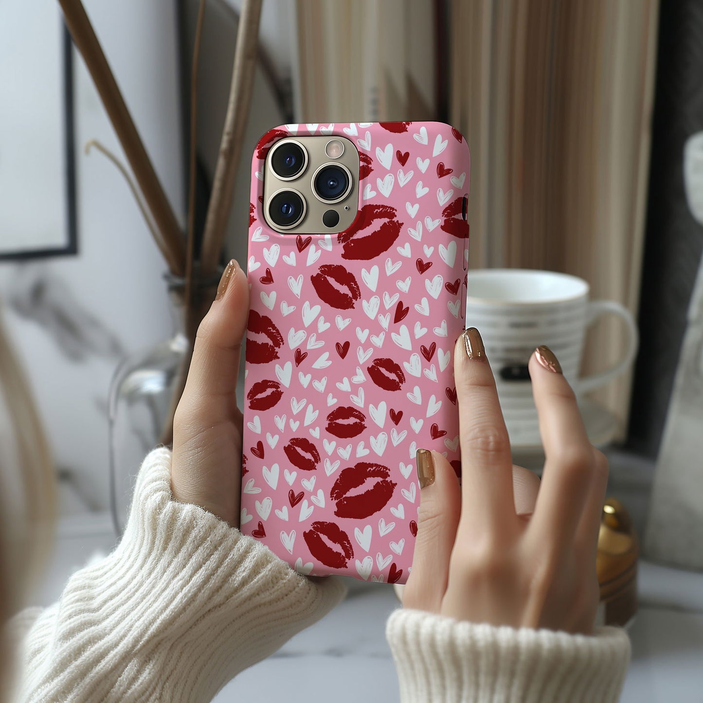 Kisses Magsafe iPhone Case - Techy Treasures -