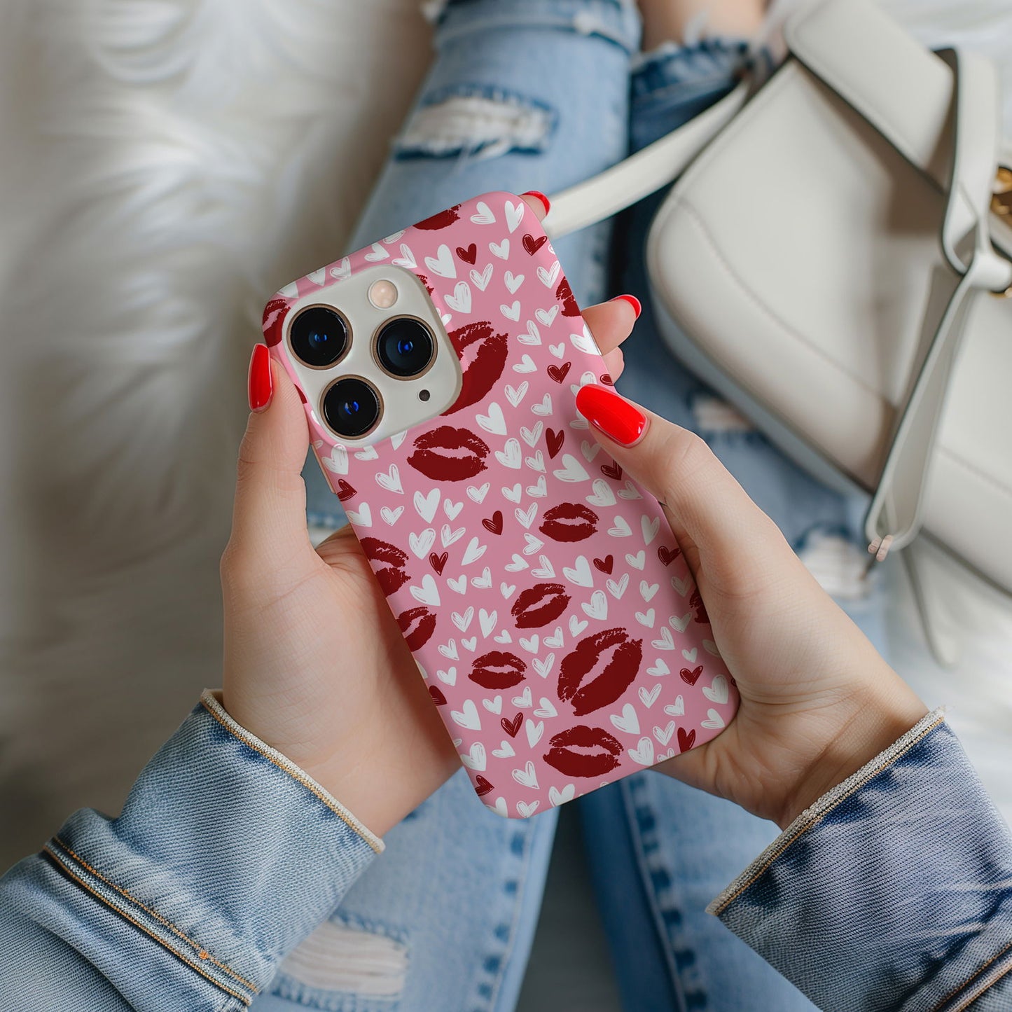 Kisses Magsafe iPhone Case - Techy Treasures -