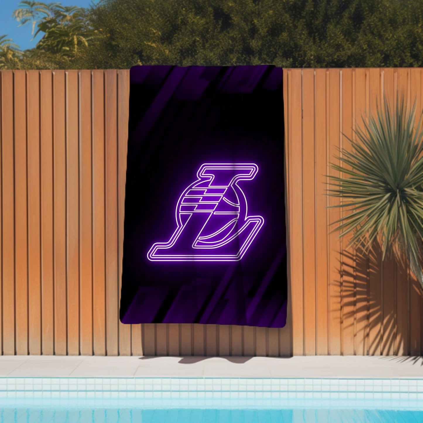 Kobe Beach Towel, Absorbent Beach Towel, Legendary Kobe Fan Gift - Techy Treasures -