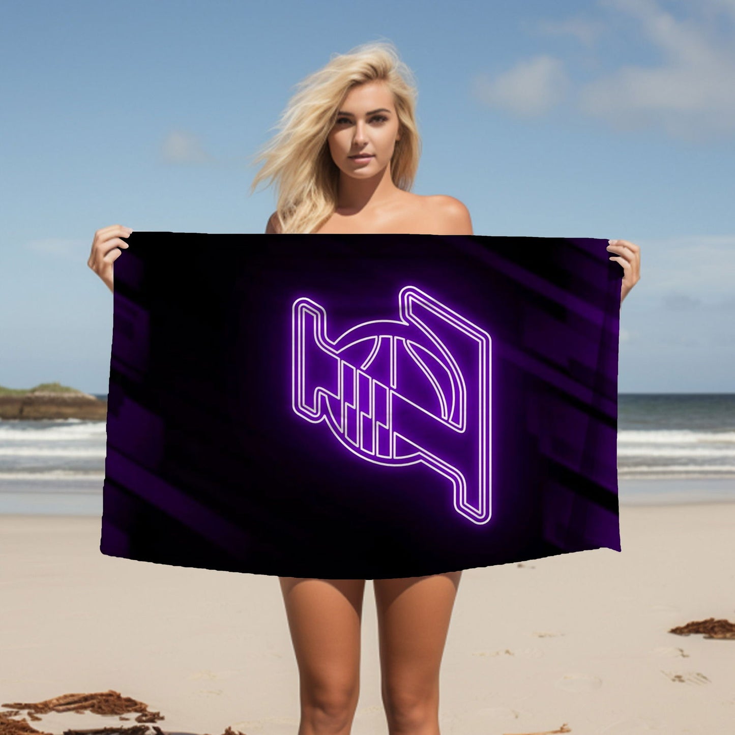 Kobe Beach Towel, Absorbent Beach Towel, Legendary Kobe Fan Gift - Techy Treasures -