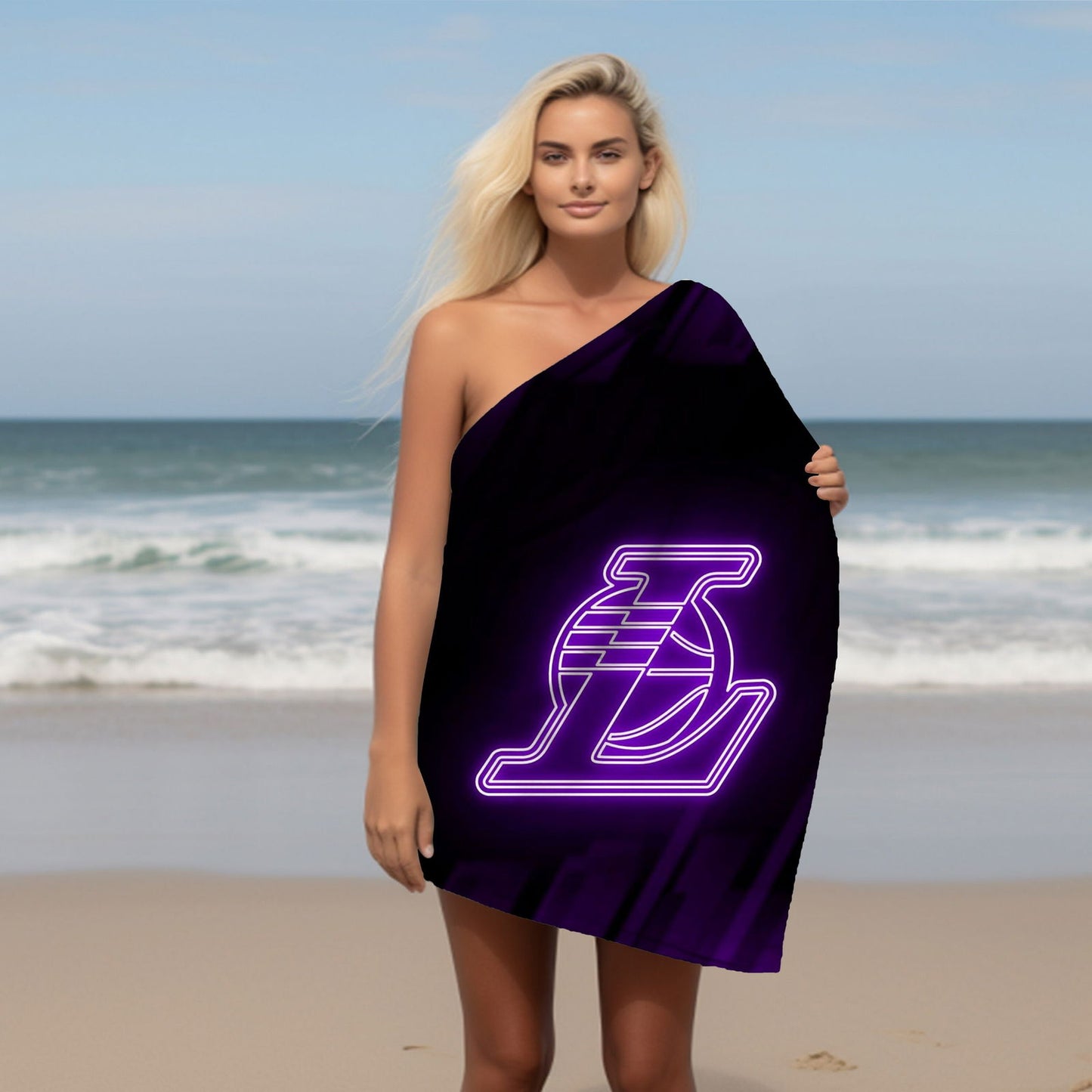 Kobe Beach Towel, Absorbent Beach Towel, Legendary Kobe Fan Gift - Techy Treasures -
