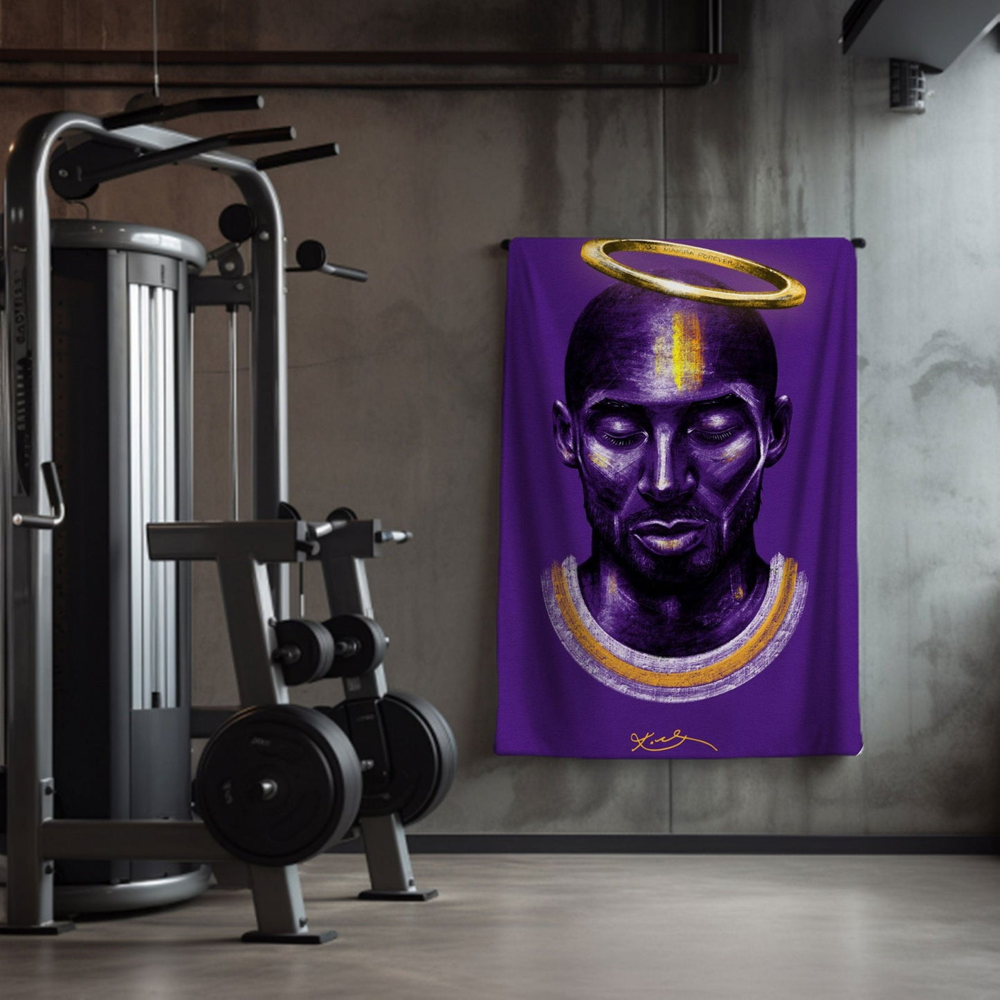 Kobe Beach Towel, Absorbent Beach Towel, Legendary Kobe Gift - Techy Treasures -