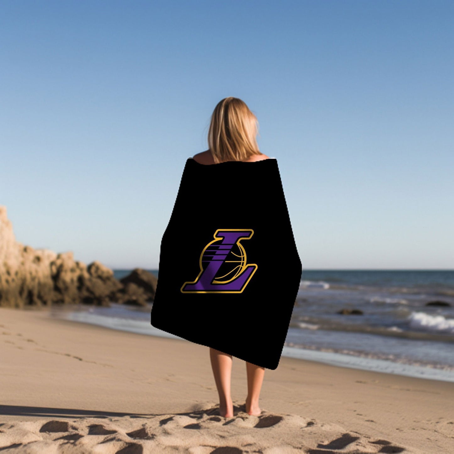 Kobe Beach Towel, Absorbent Beach Towel, Legendary Kobe Gift - Techy Treasures -