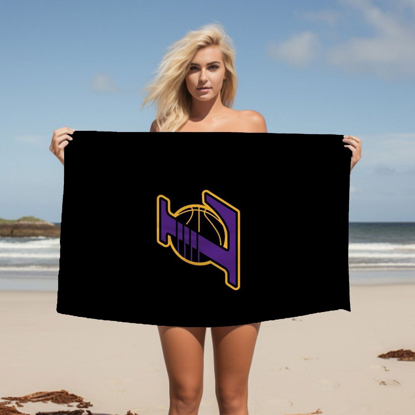 Kobe Beach Towel, Absorbent Beach Towel, Legendary Kobe Gift - Techy Treasures -