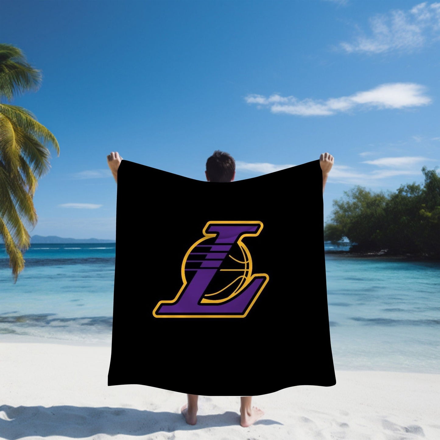 Kobe Beach Towel, Absorbent Beach Towel, Legendary Kobe Gift - Techy Treasures -