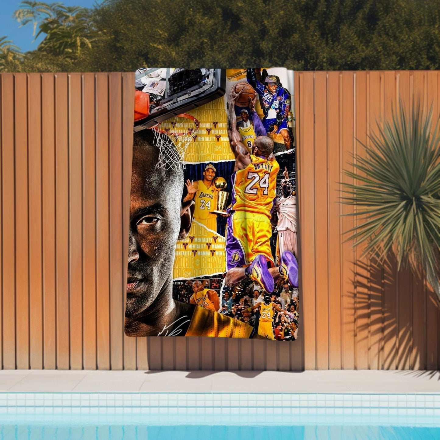 Kobe Beach Towel, Absorbent Beach Towel, Legendary Kobe Gift - Techy Treasures -