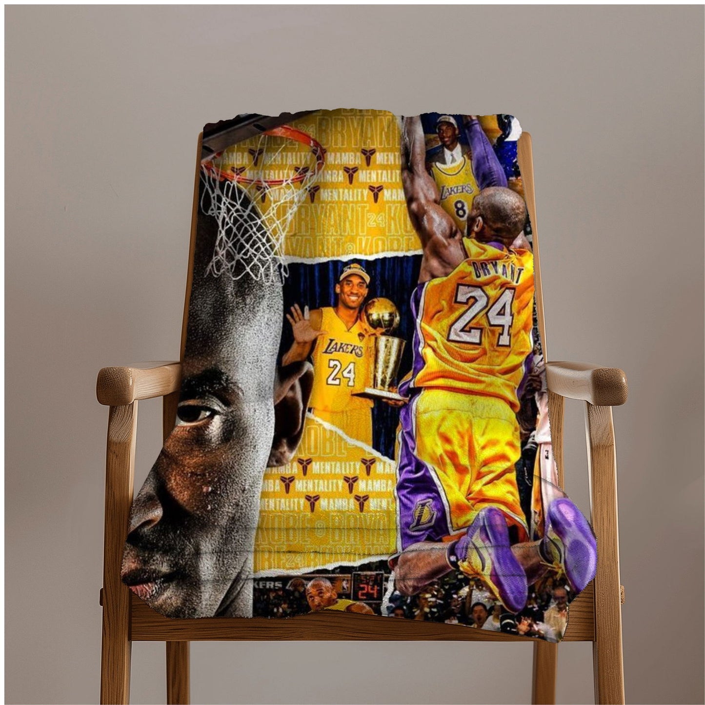 Kobe Beach Towel, Absorbent Beach Towel, Legendary Kobe Gift - Techy Treasures -