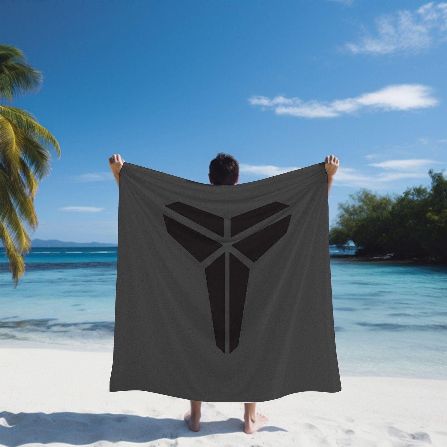 Kobe Beach Towel, Absorbent Beach Towel, Legendary Kobe Gift - Techy Treasures -