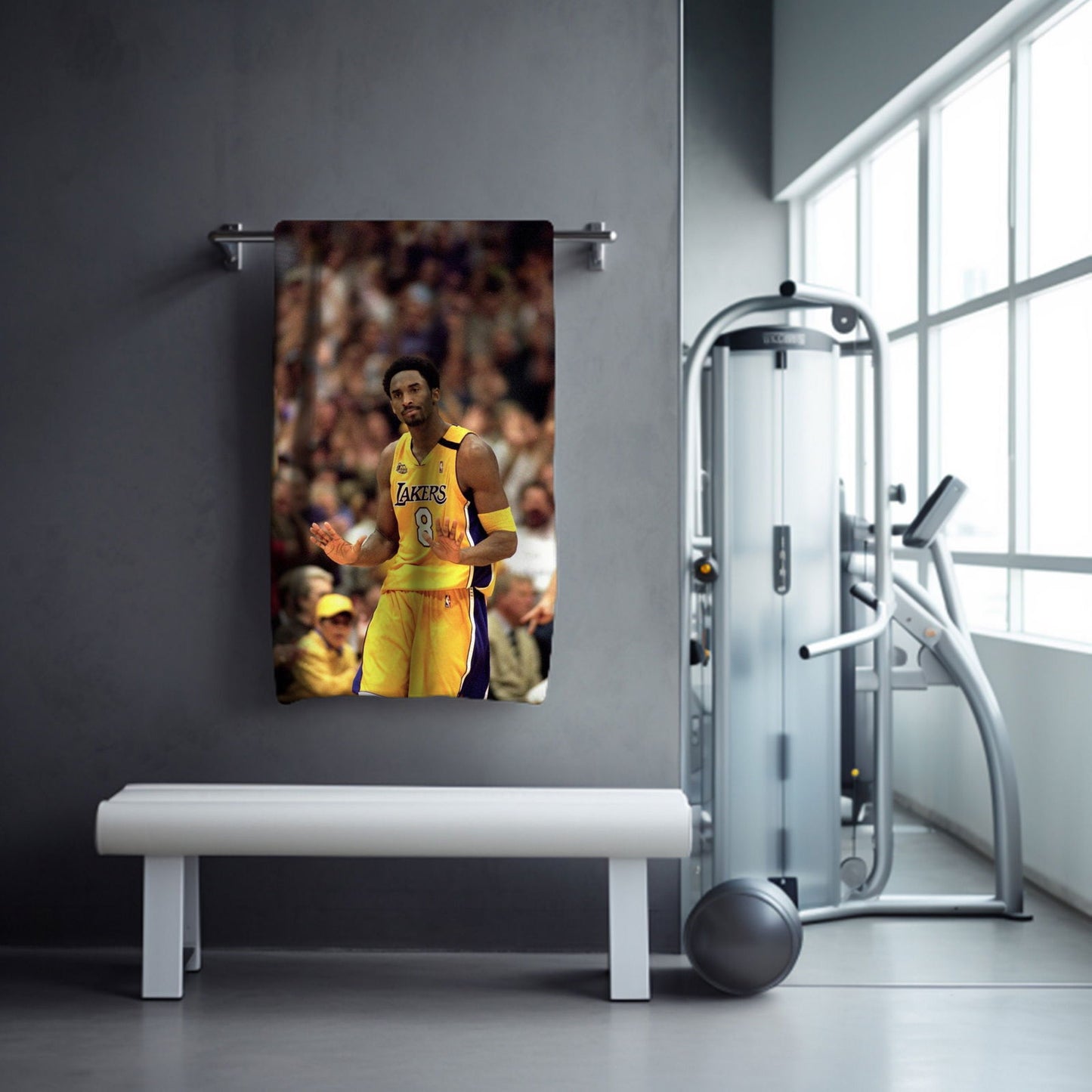 Kobe Beach Towel, Absorbent Beach Towel, Legendary Kobe Gift - Techy Treasures -