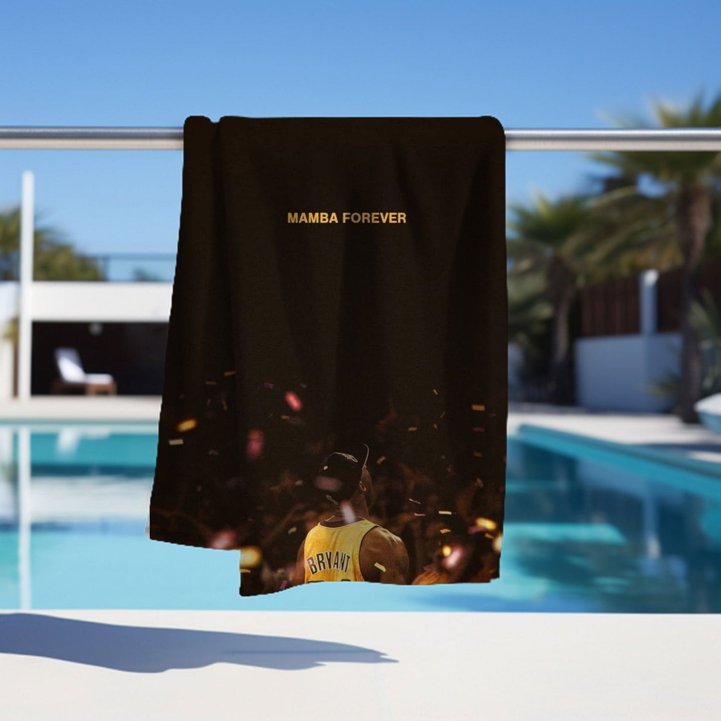 Kobe Beach Towel, Absorbent Beach Towel, Legendary Kobe Gift - Techy Treasures -