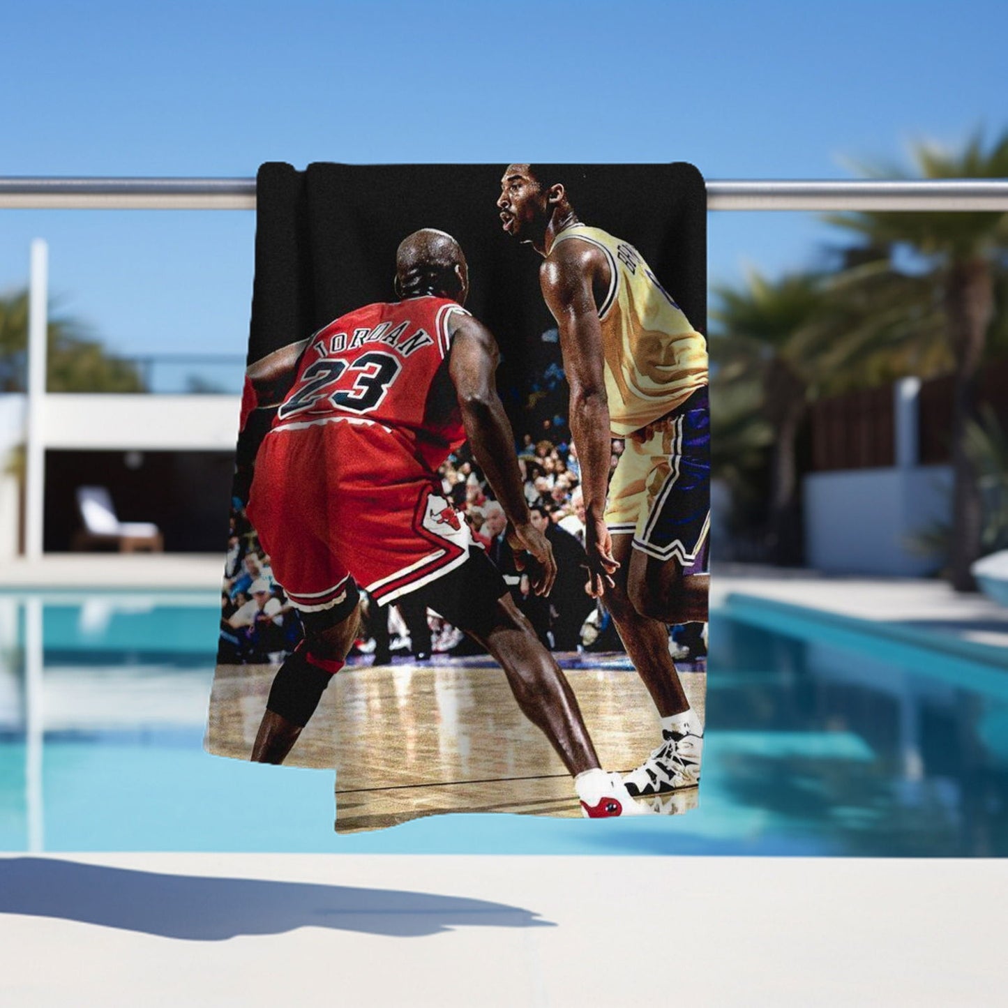 Kobe Beach Towel, Absorbent Beach Towel, Legendary Kobe Gift - Techy Treasures -