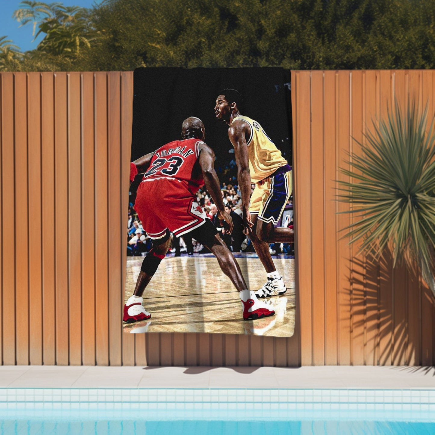 Kobe Beach Towel, Absorbent Beach Towel, Legendary Kobe Gift - Techy Treasures -