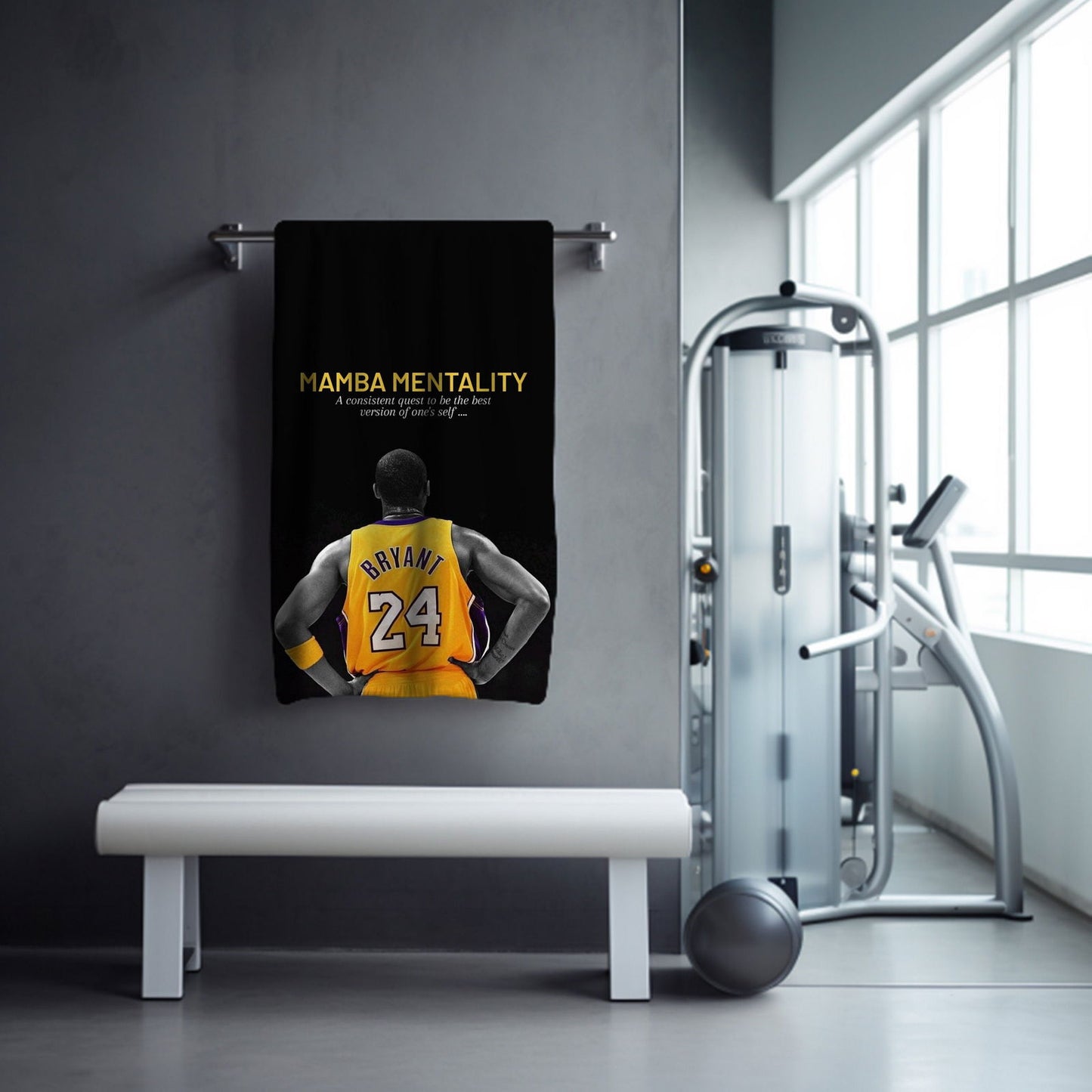Kobe Beach Towel, Absorbent Beach Towel, Legendary Kobe Gift - Techy Treasures -