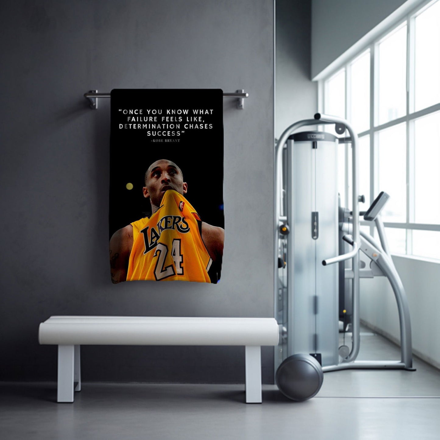 Kobe Beach Towel, Absorbent Beach Towel, Legendary Kobe Gift - Techy Treasures -