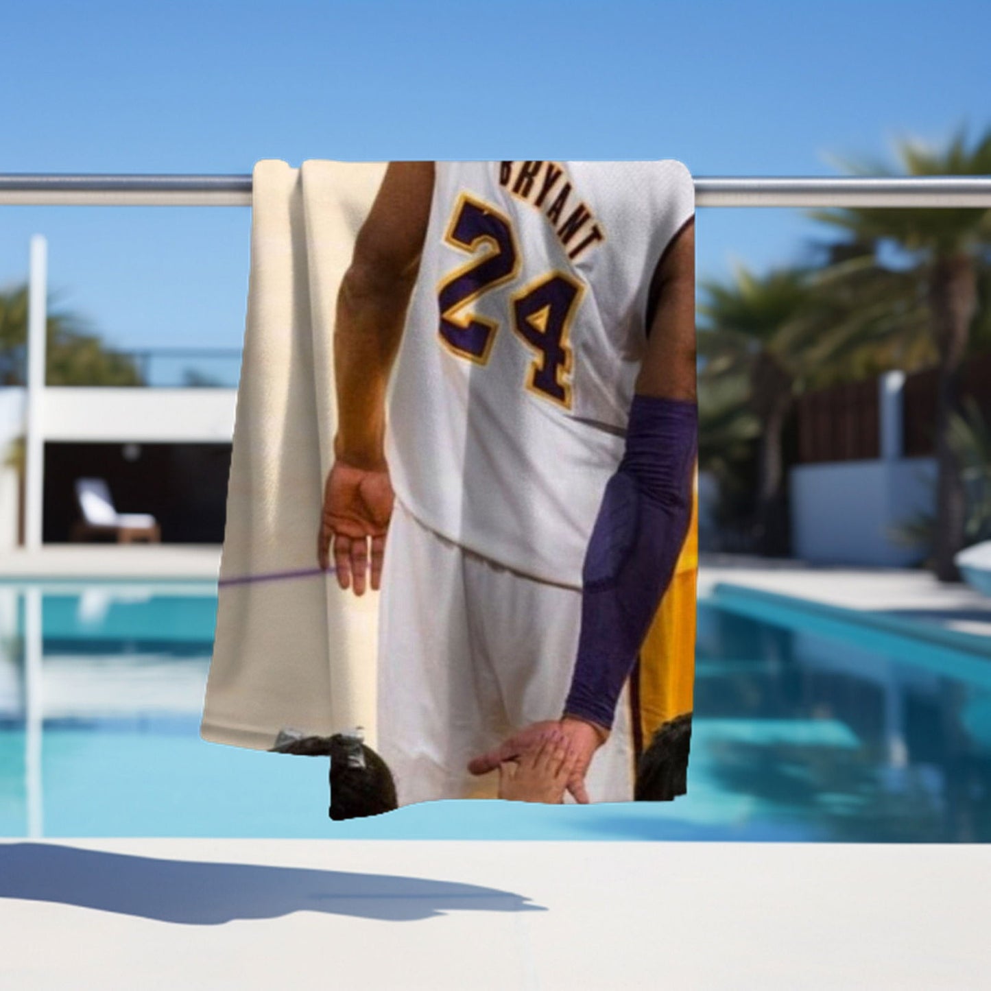 Kobe Beach Towel, Absorbent Beach Towel, Legendary Kobe Gift - Techy Treasures -