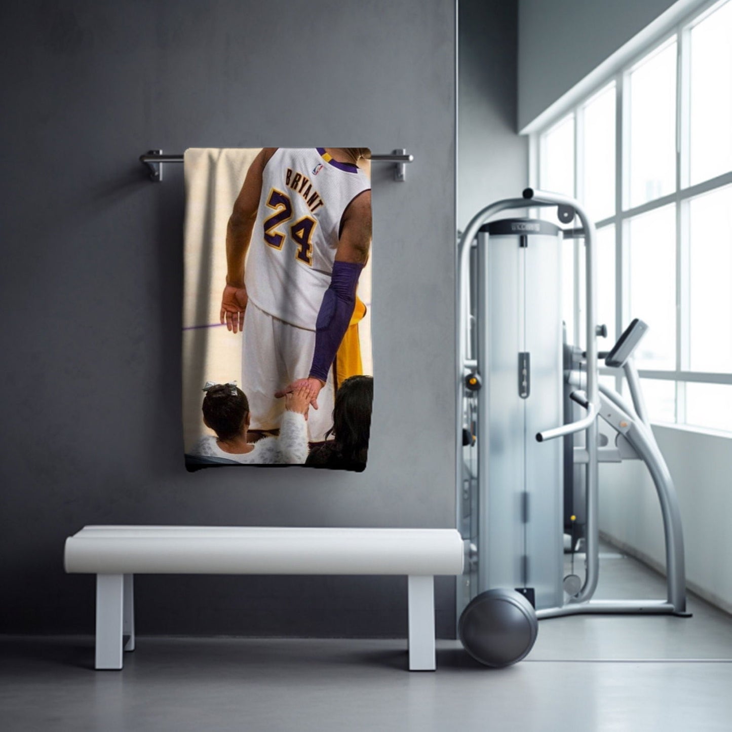 Kobe Beach Towel, Absorbent Beach Towel, Legendary Kobe Gift - Techy Treasures -