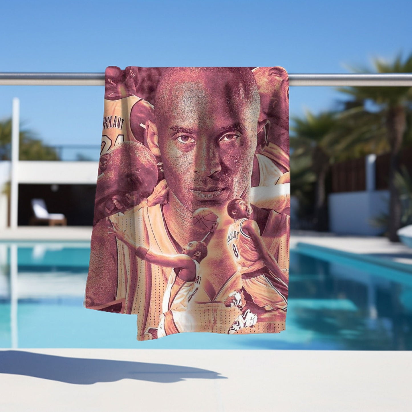 Kobe Beach Towel, Absorbent Beach Towel, Legendary Kobe Gift - Techy Treasures -