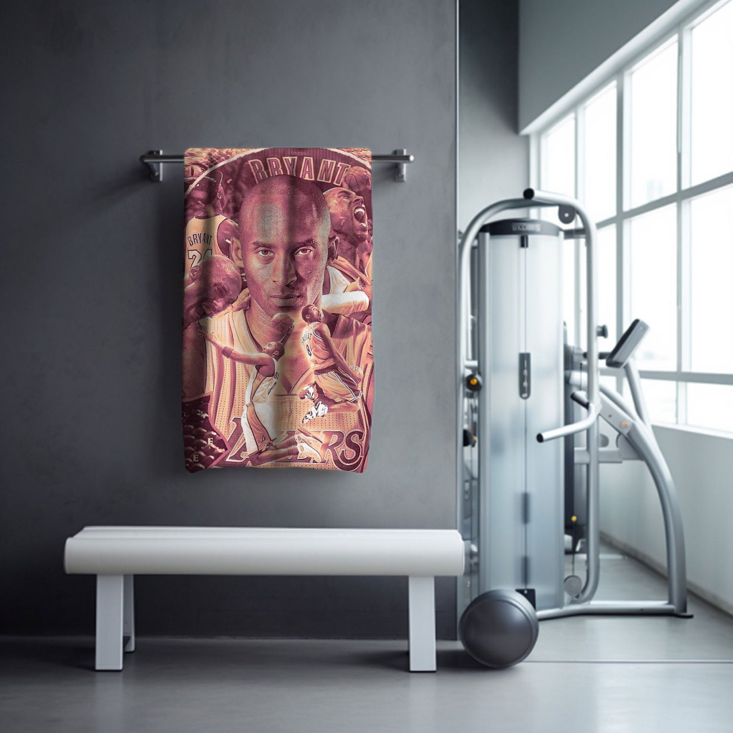 Kobe Beach Towel, Absorbent Beach Towel, Legendary Kobe Gift - Techy Treasures -