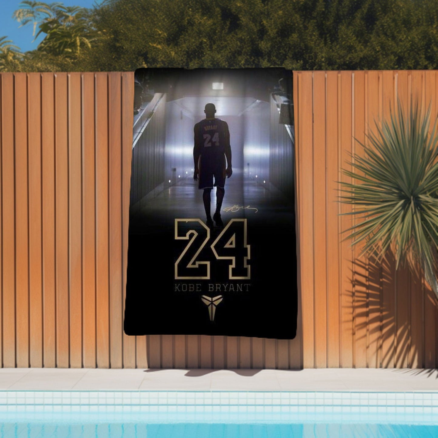 Kobe Beach Towel, Absorbent Beach Towel, Legendary Kobe Gift - Techy Treasures -