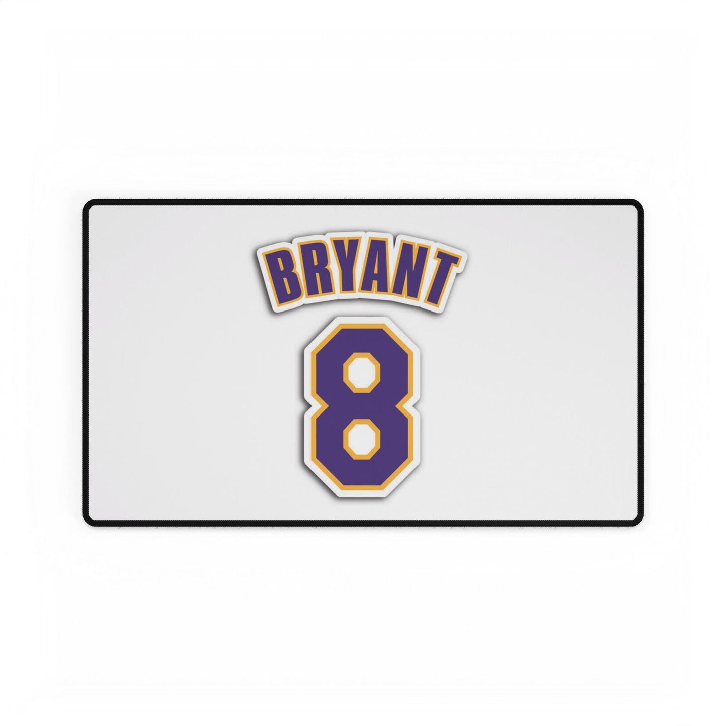Kobe Bryant Basketball Desk Mat - Sports Fan Office Decor - Techy Treasures -