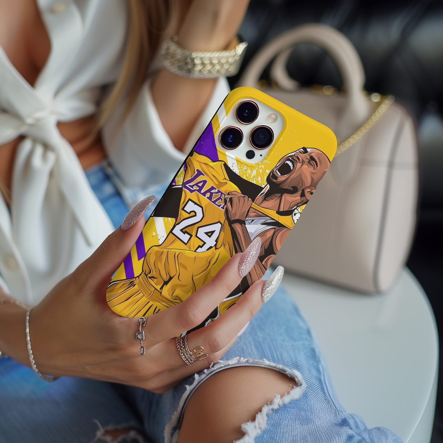 Kobe Bryant Magsafe iPhone Case, Black Mamba Phone Case - Techy Treasures -