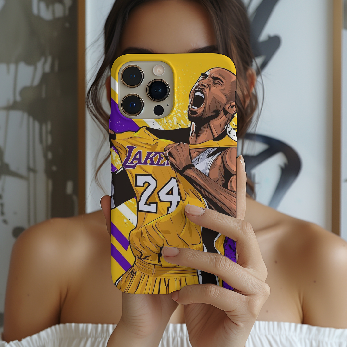 Kobe Bryant Magsafe iPhone Case, Black Mamba Phone Case - Techy Treasures -