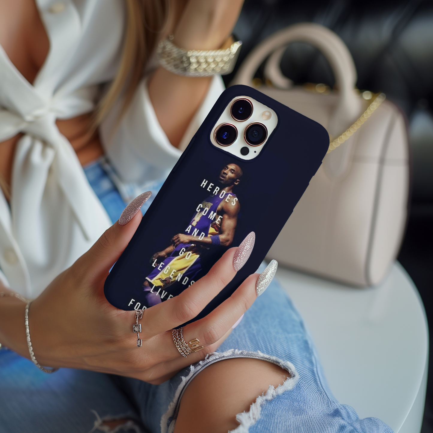 Kobe Bryant Magsafe iPhone Case, Black Mamba Phone Case - Techy Treasures -