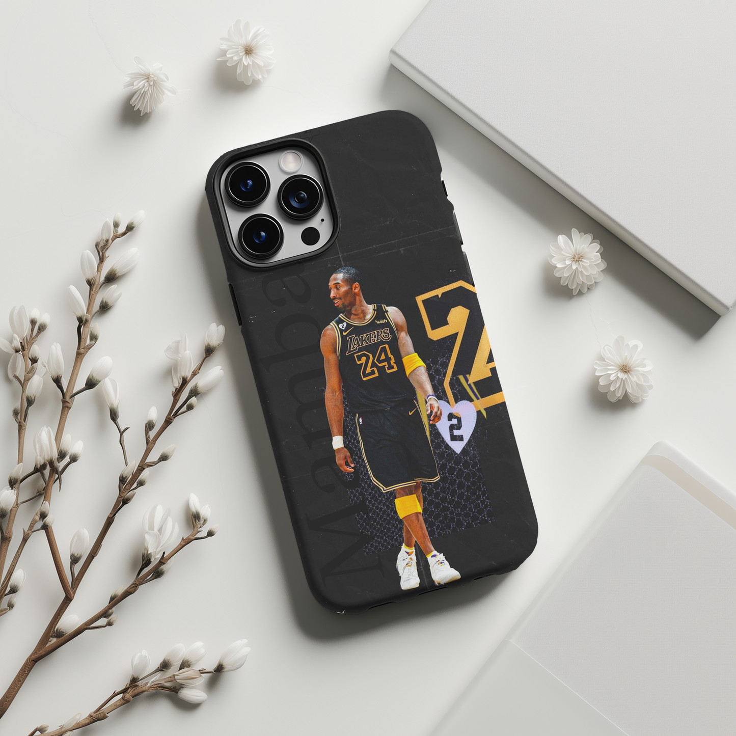 Kobe Bryant Magsafe iPhone Case, Black Mamba Phone Case - Techy Treasures -