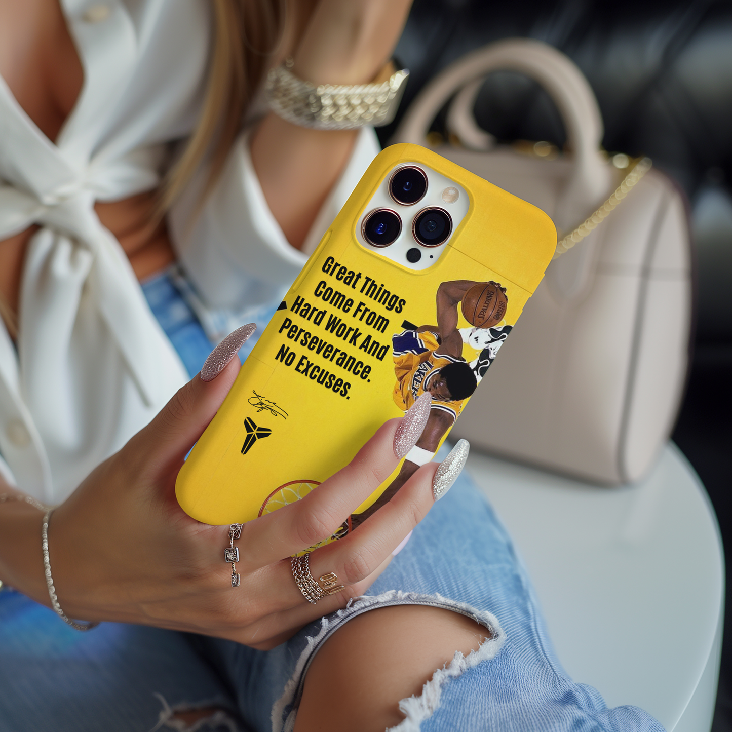 Kobe Bryant Magsafe iPhone Case, Black Mamba Phone Case - Techy Treasures -
