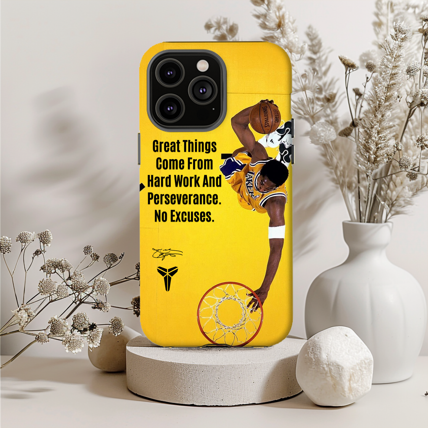 Kobe Bryant Magsafe iPhone Case, Black Mamba Phone Case - Techy Treasures -