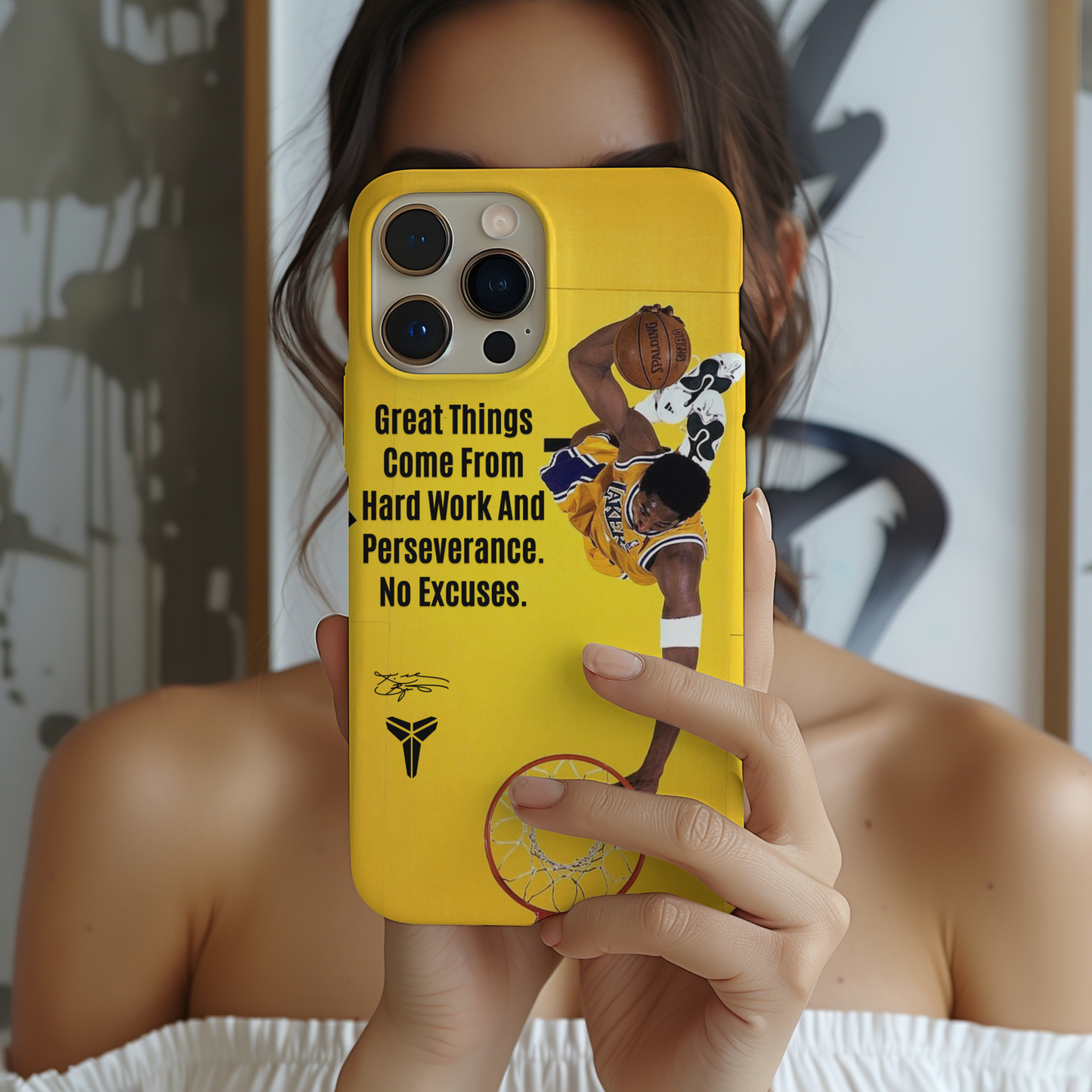Kobe Bryant Magsafe iPhone Case, Black Mamba Phone Case - Techy Treasures -