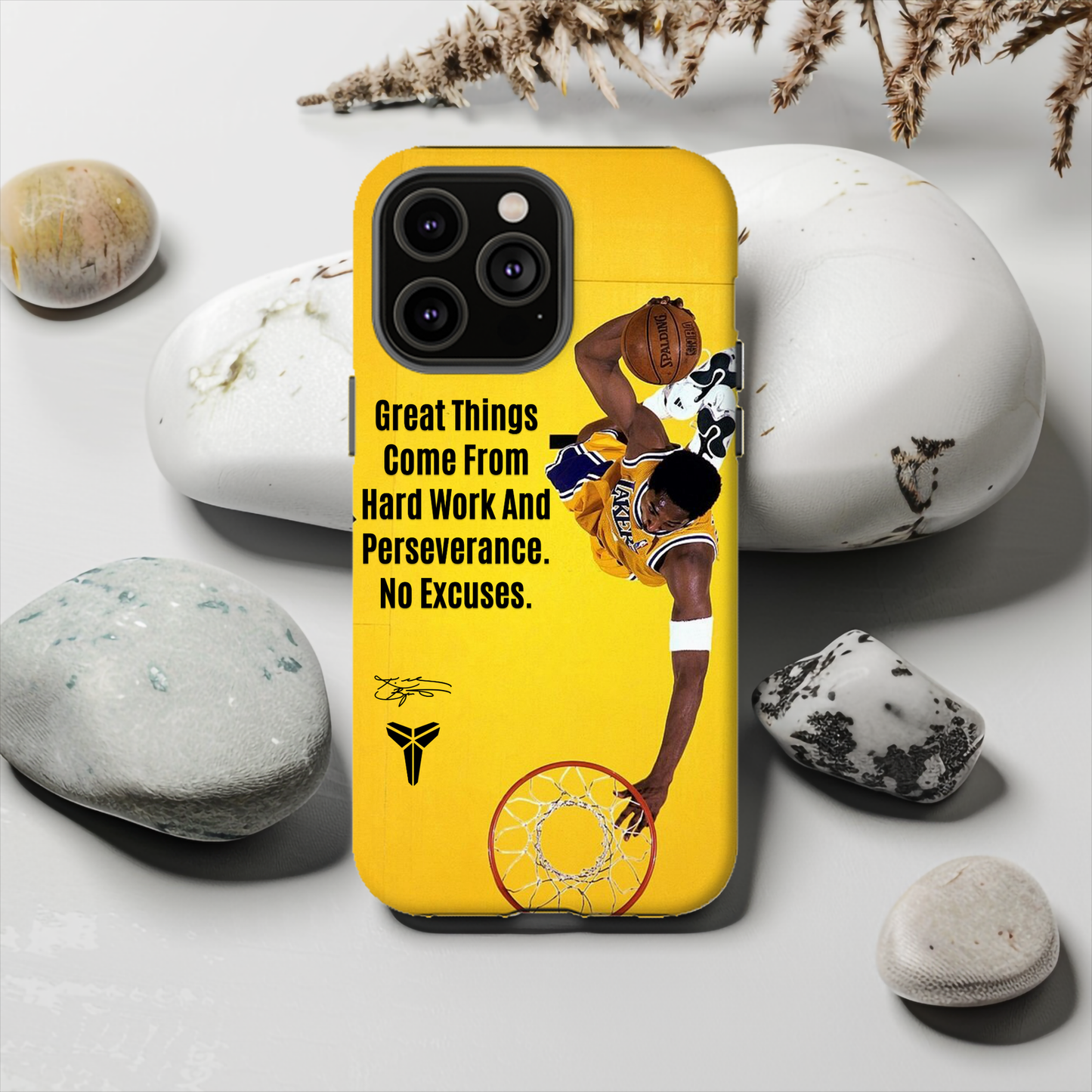 Kobe Bryant Magsafe iPhone Case, Black Mamba Phone Case - Techy Treasures -