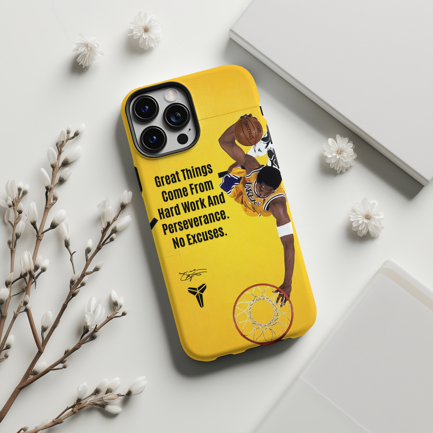 Kobe Bryant Magsafe iPhone Case, Black Mamba Phone Case - Techy Treasures -