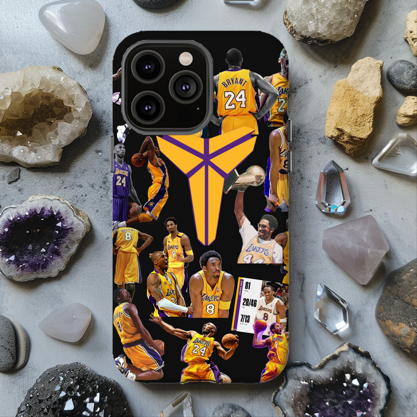 Kobe Bryant Magsafe iPhone Case, Black Mamba Phone Case - Techy Treasures -