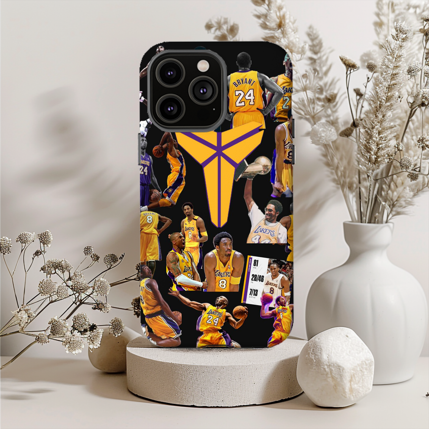 Kobe Bryant Magsafe iPhone Case, Black Mamba Phone Case - Techy Treasures -
