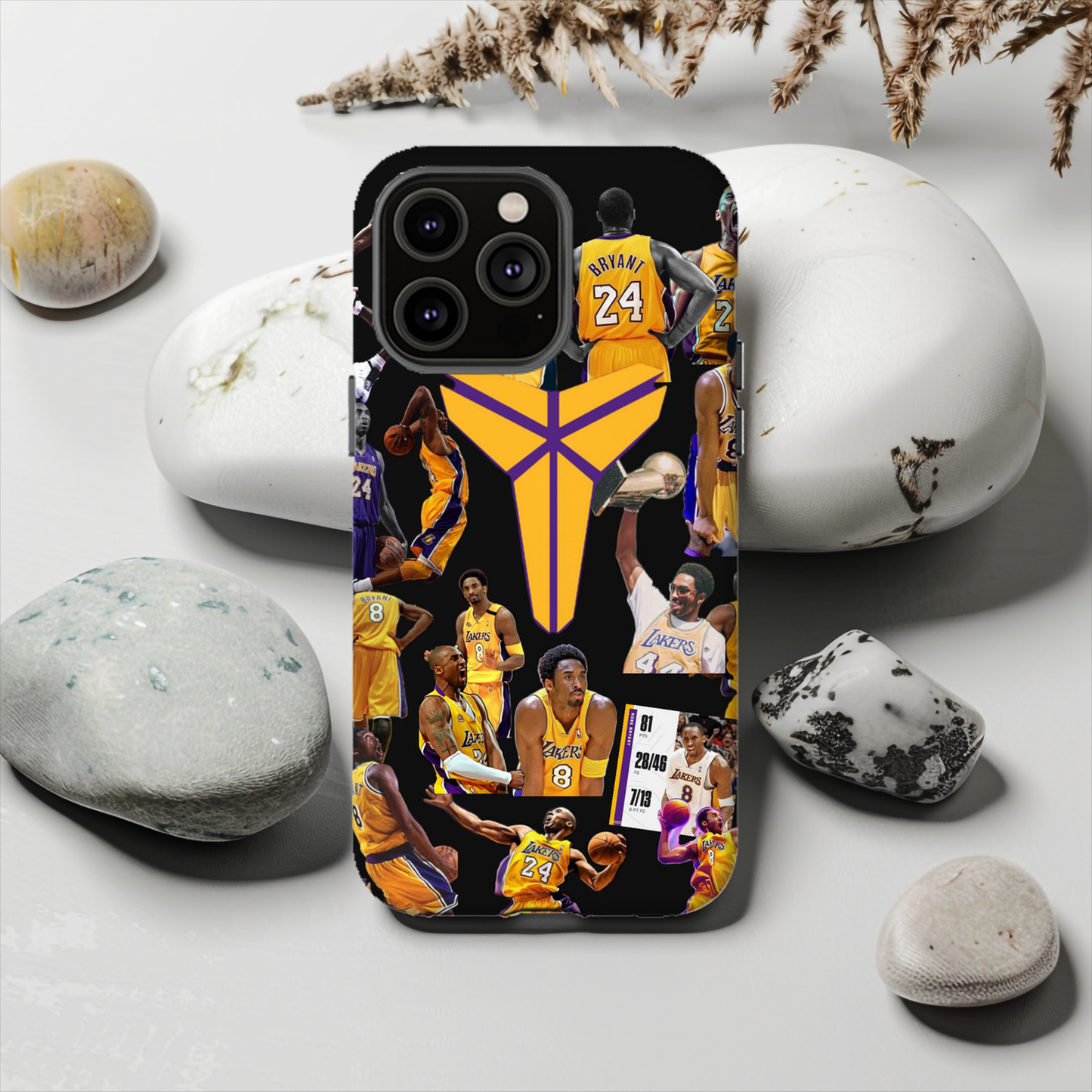 Kobe Bryant Magsafe iPhone Case, Black Mamba Phone Case - Techy Treasures -