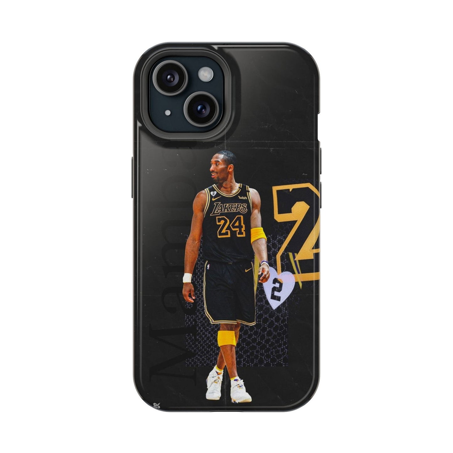 Kobe Bryant Magsafe iPhone Case, Black Mamba Phone Case - Techy Treasures - Mobile Phone Cases
