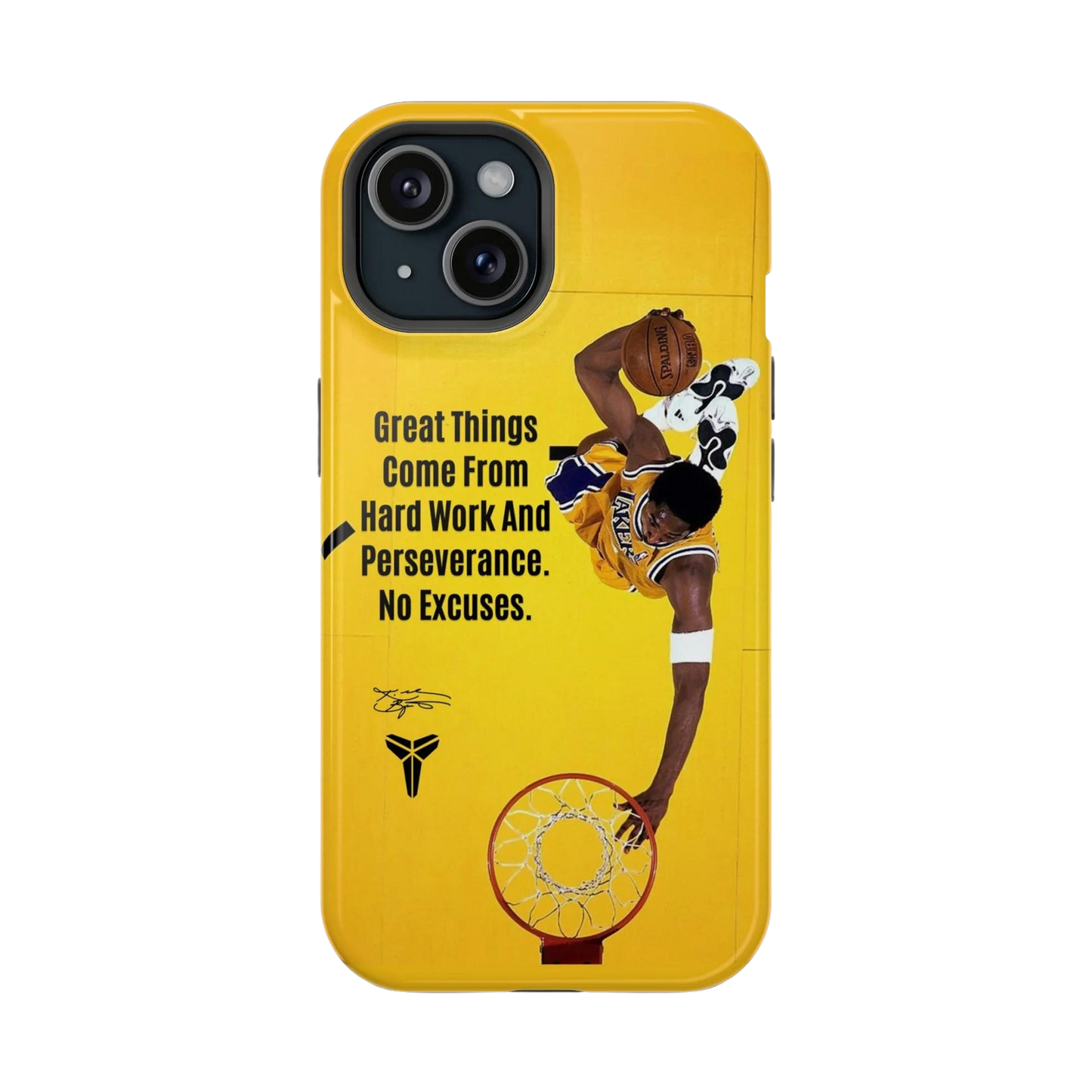 Kobe Bryant Magsafe iPhone Case, Black Mamba Phone Case - Techy Treasures - Mobile Phone Cases
