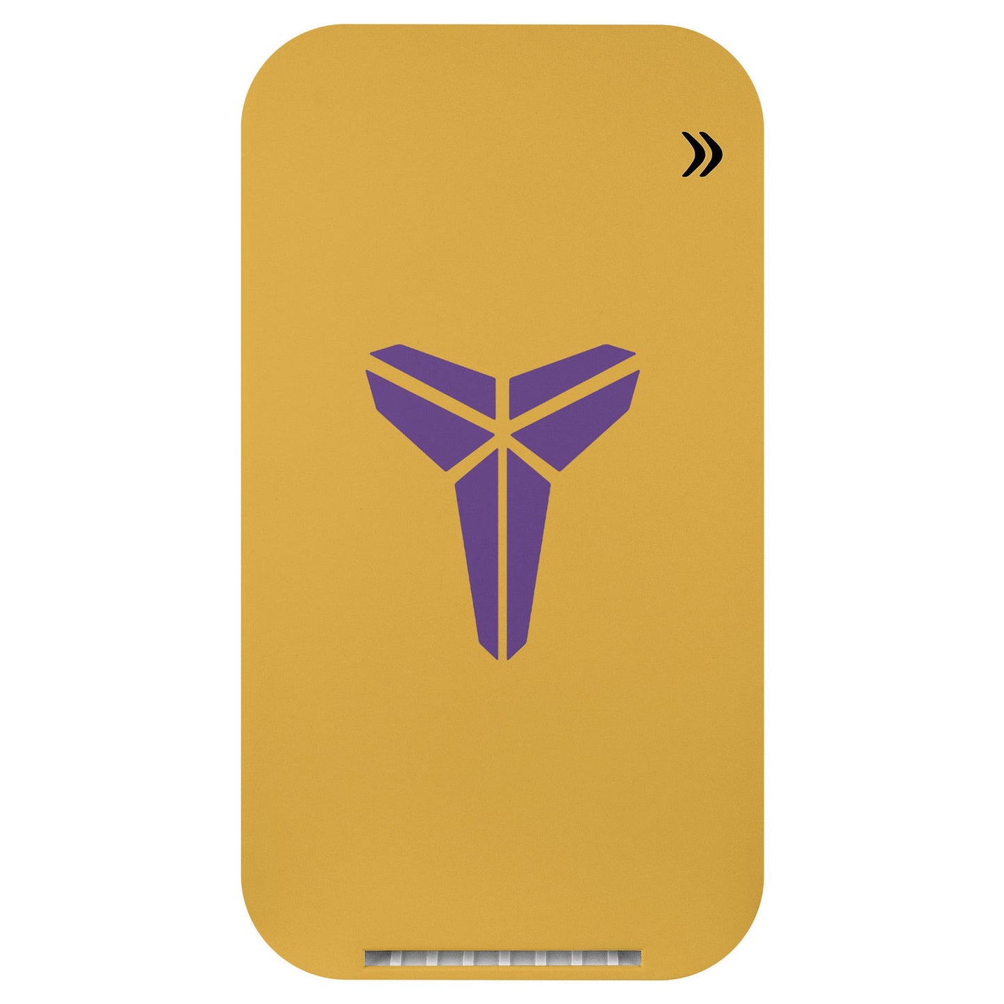 Kobe Bryant Mamba Phone Charger, Wireless Device with Gold and Purple Logo, Perfect for NBA Fans - Techy Treasures -