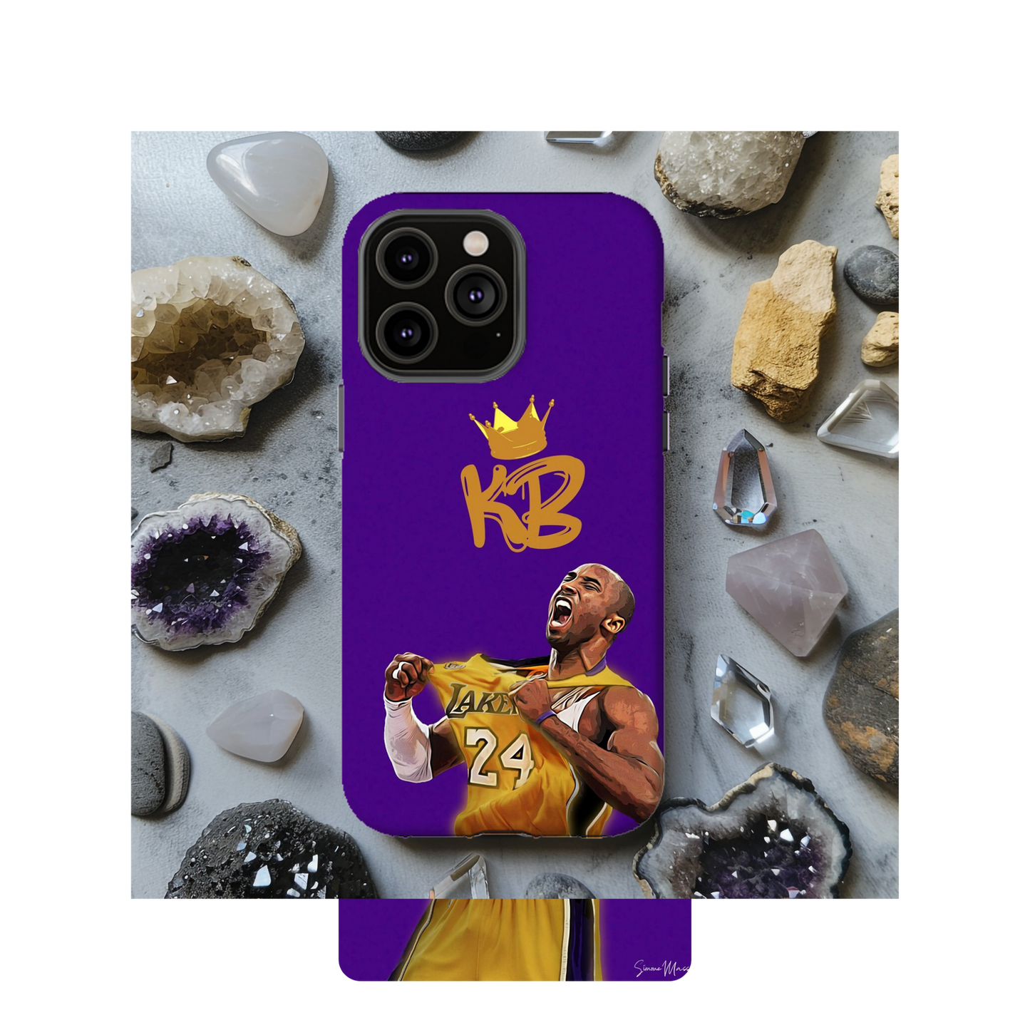 Kobe Bryant Phone Case, Mamba Logo Phone Case For All Model Phones - Techy Treasures -