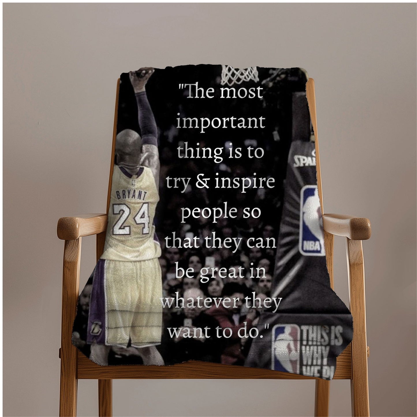Kobe Quotes Towel, Absorbent Beach Towel, Legendary Kobe Custom Laker Fan Gift - Techy Treasures -