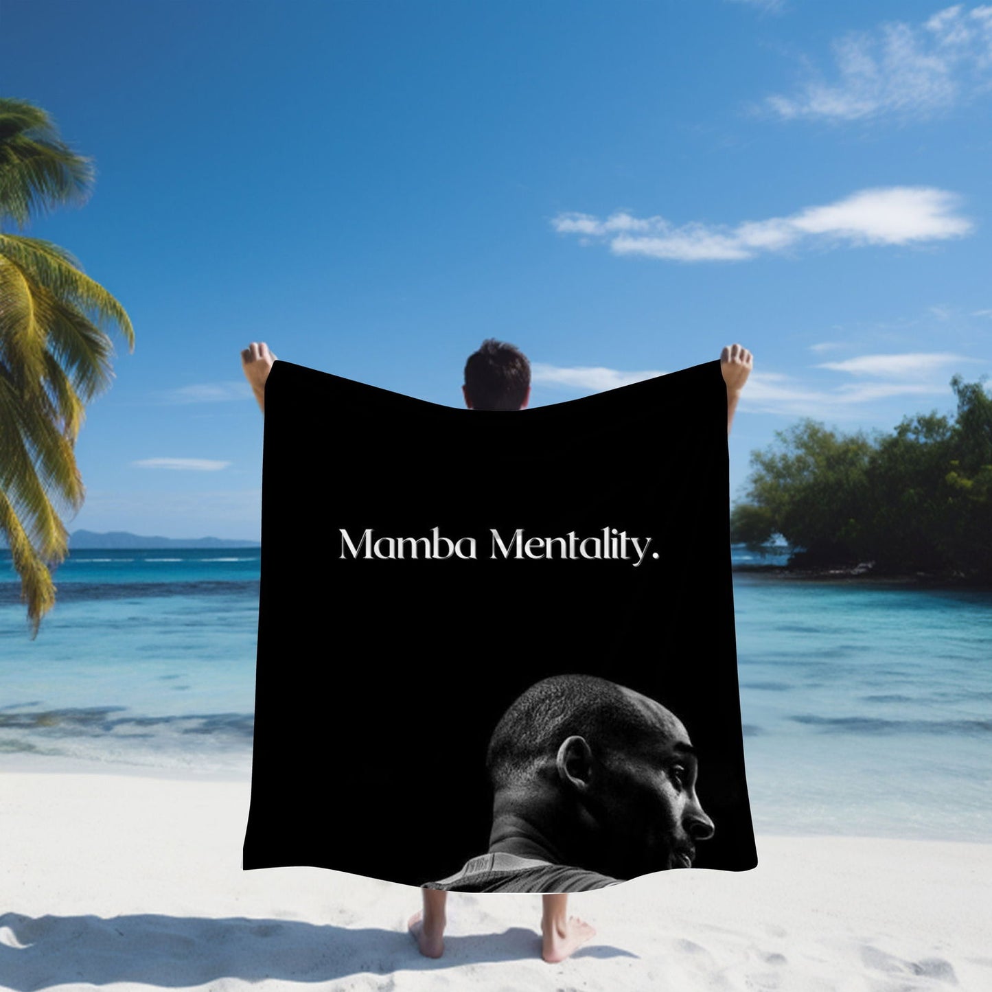 Kobe Towel - Mamba Mentality , Absorbent Beach Towel, Legendary Kobe Custom Laker Fan Gift - Techy Treasures -