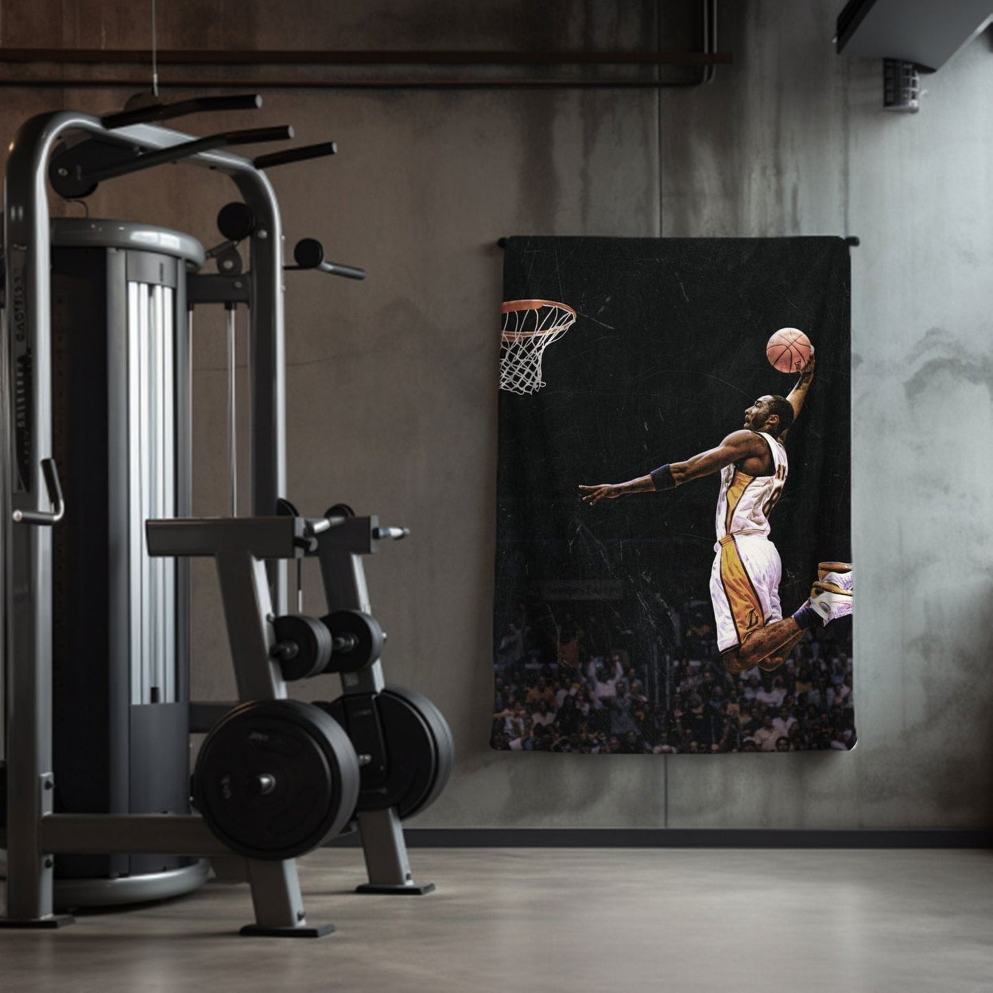 Kobe Towel, Absorbent Beach Towel, Laker Fan Gift - Techy Treasures -