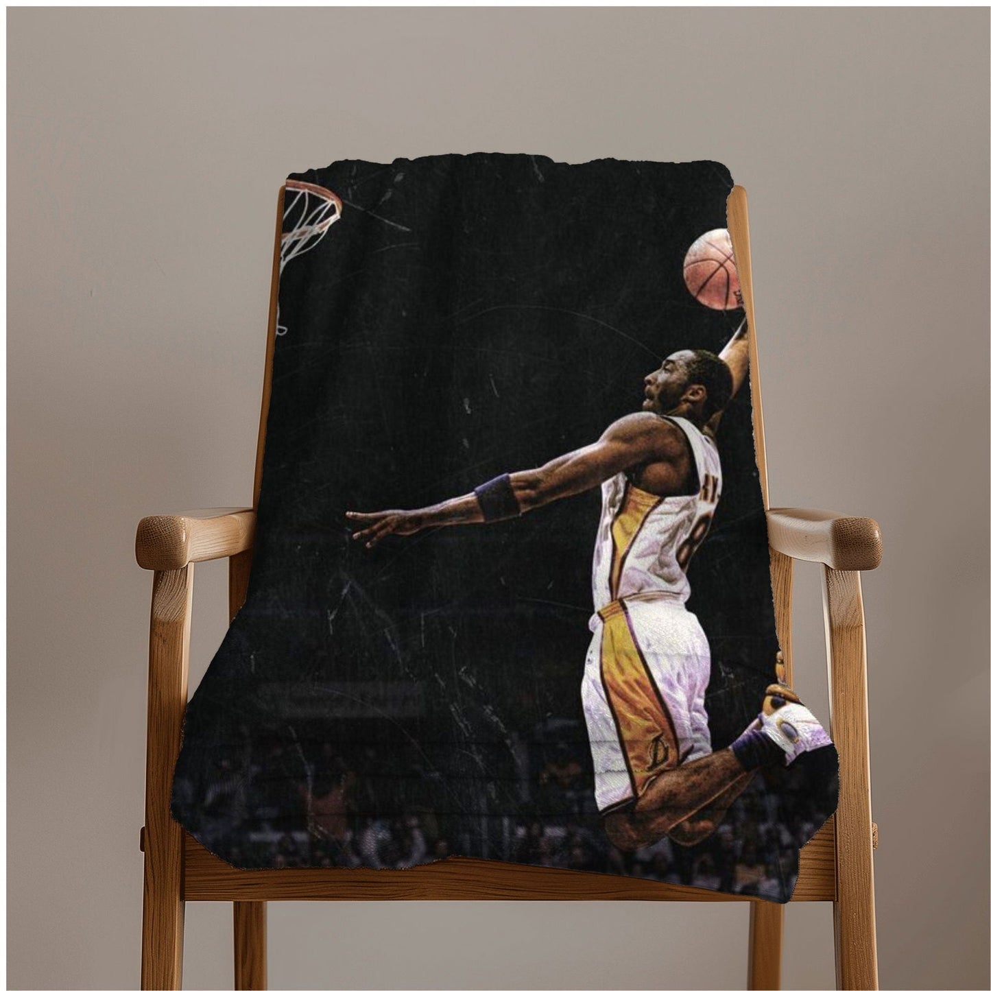 Kobe Towel, Absorbent Beach Towel, Laker Fan Gift - Techy Treasures -