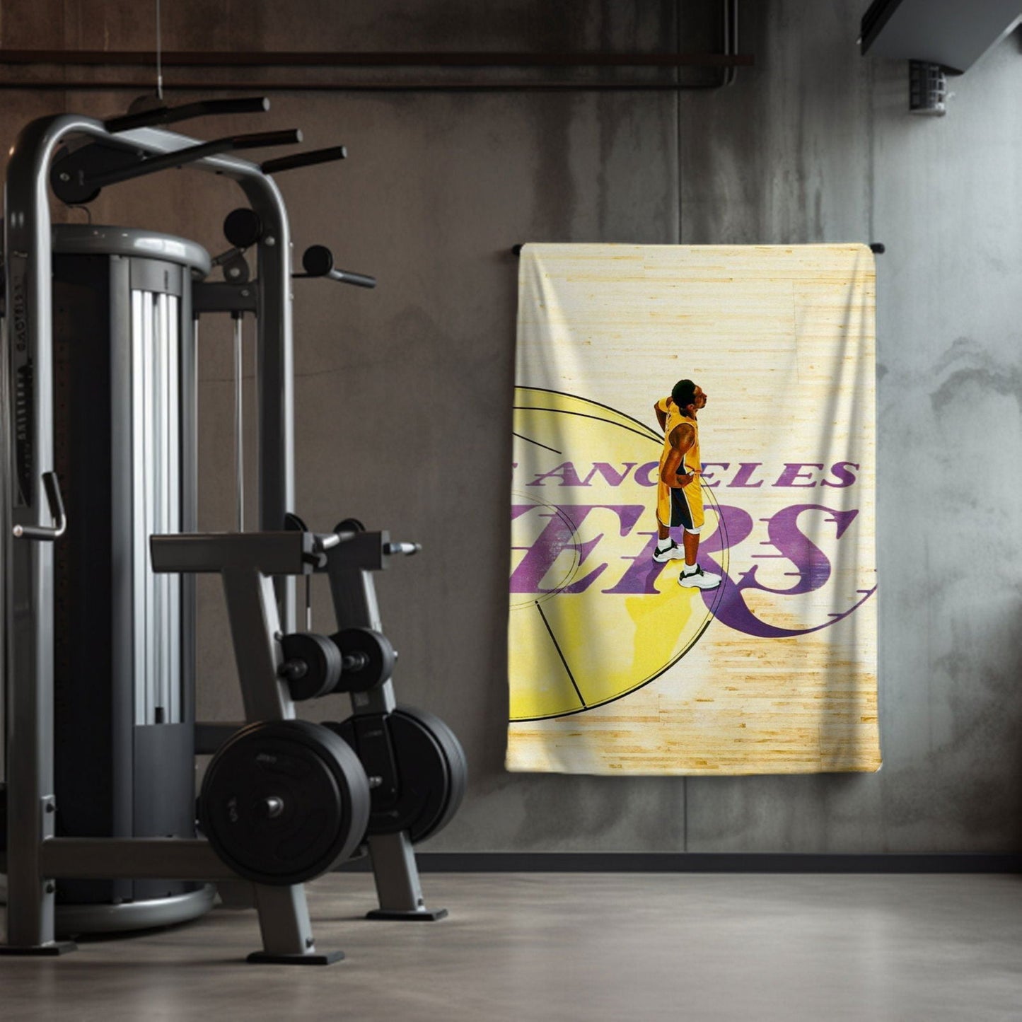Kobe Towel, Absorbent Beach Towel, Laker Fan Gift - Techy Treasures -
