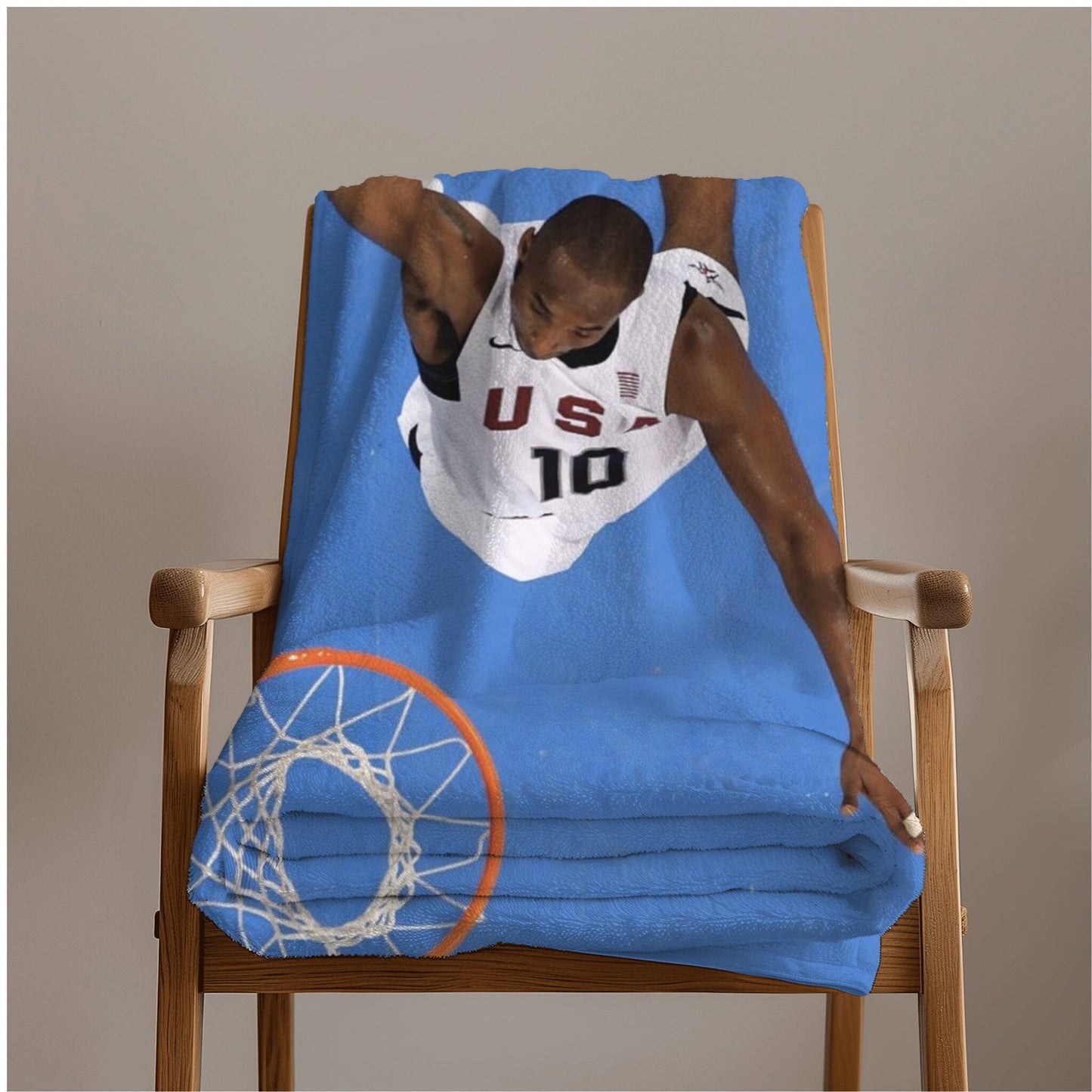 Kobe Towel, Absorbent Beach Towel, Laker Fan Gift - Techy Treasures -