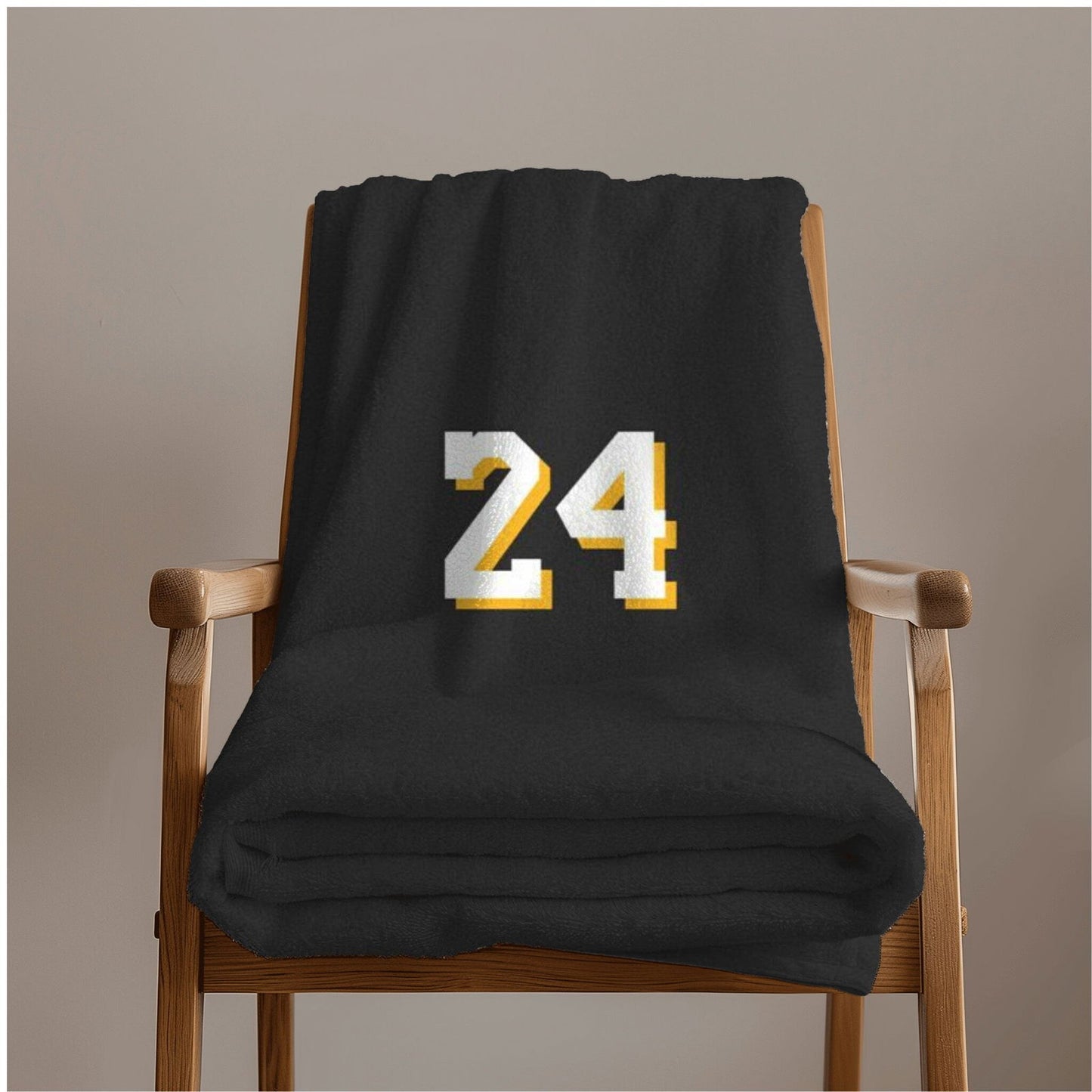 Kobe Towel, Absorbent Beach Towel, Laker Fan Gift - Techy Treasures -